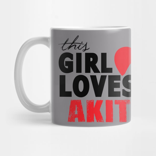 This "Girl" Loves Akita's by MojoKoto Ink